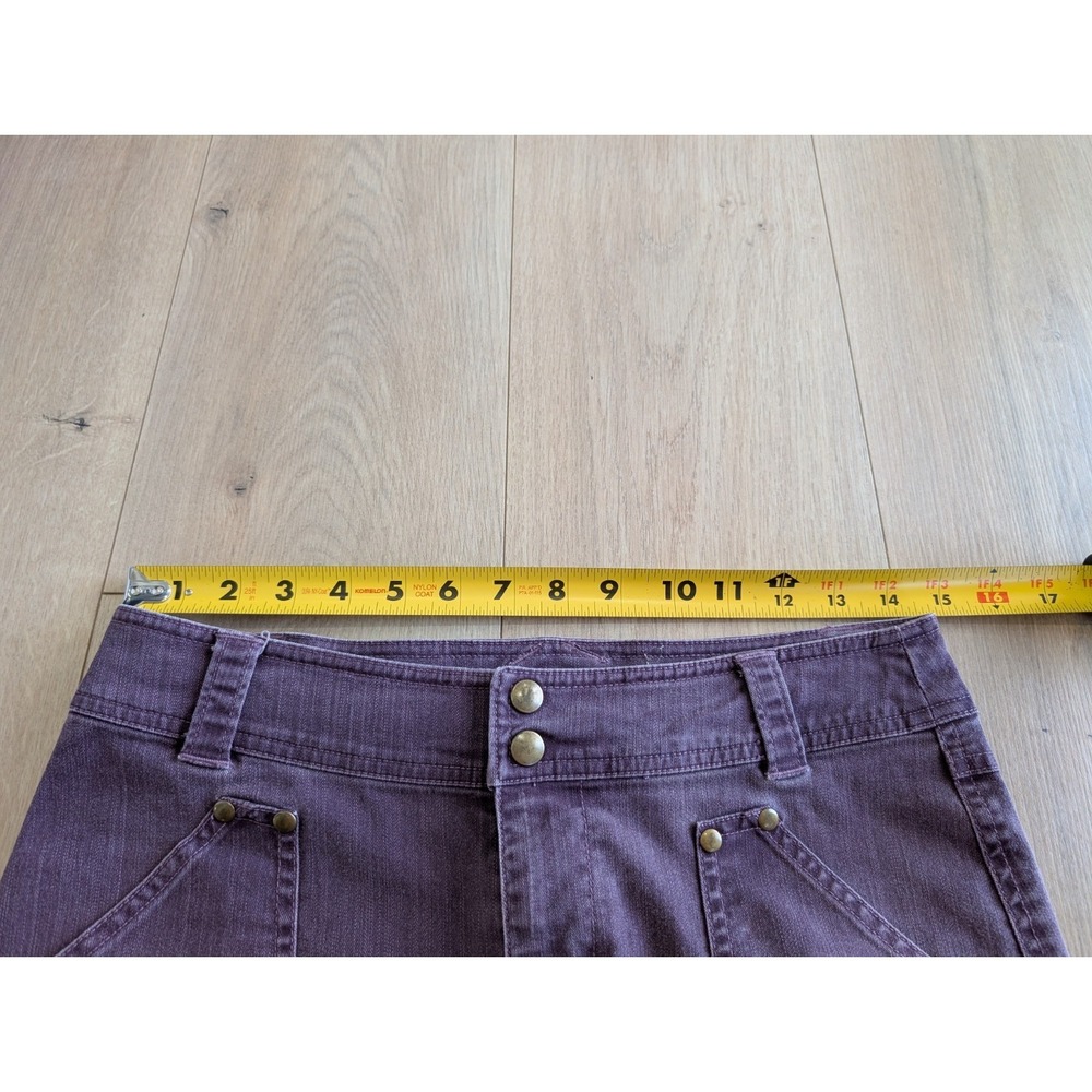 Kuhl Lydia Cord Skirt Womens 4 Purple A-Line Stretch Pockets Casual RARE - Picture 5 of 9